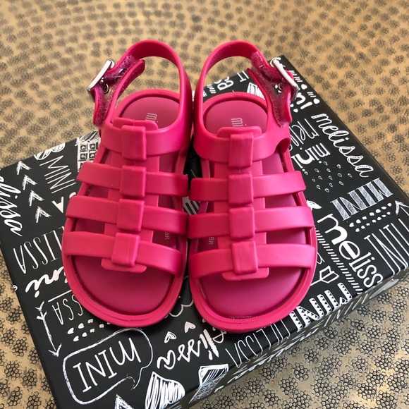 Mini Melissa | NWT toddler girl sandals | Sz 5 - Picture 4 of 7